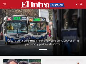 'elintra.com.ar' screenshot