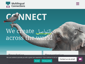 'multilingualconnections.com' screenshot