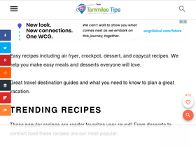 'tammileetips.com' screenshot