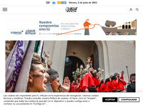 'valledeelda.com' screenshot