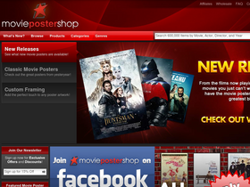 'moviepostershop.com' screenshot