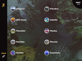 'fediverse.party' screenshot
