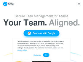 'meistertask.com' screenshot