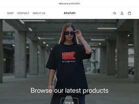 afratafri.com homepage screenshot