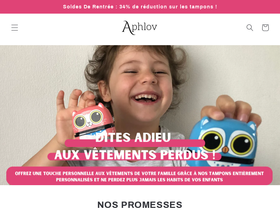 aphlov.com homepage screenshot