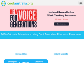 'coolaustralia.org' screenshot