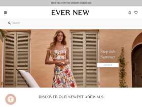 'evernew.ca' screenshot