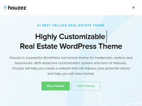 'houzez.co' screenshot