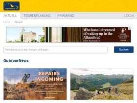 'gipfelbuch.ch' screenshot