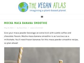 'theveganatlas.com' screenshot