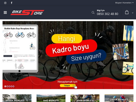 'bikestore.com.tr' screenshot