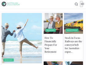 'australianstockreport.com.au' screenshot