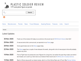 'plasticsoldierreview.com' screenshot