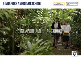 'sas.edu.sg' screenshot