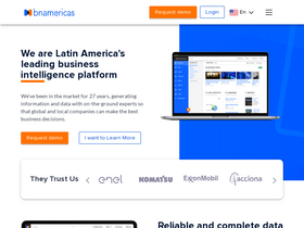 'bnamericas.com' screenshot