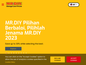 'mrdiy.com' screenshot