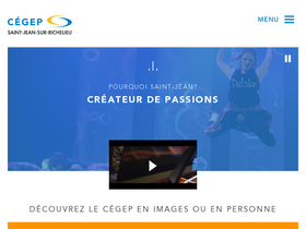 'cstjean.qc.ca' screenshot