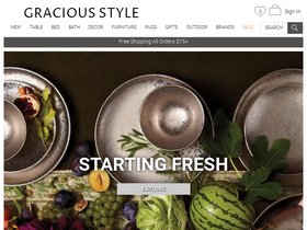 'graciousstyle.com' screenshot