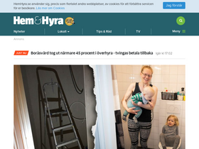 'hemhyra.se' screenshot