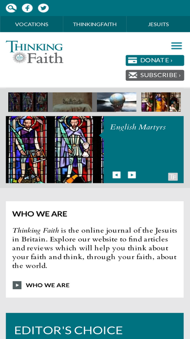 thinkingfaith.org