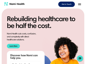'nomihealth.com' screenshot