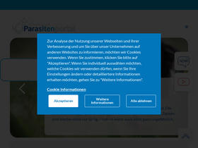 'parasitenportal.de' screenshot