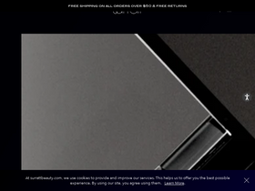 'surrattbeauty.com' screenshot