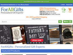'forallgifts.com' screenshot