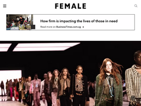 'femalemag.com.sg' screenshot