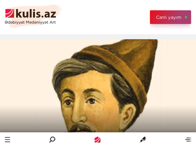 'kulis.az' screenshot