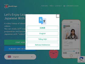 'bondlingo.tv' screenshot