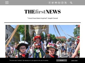 'thefirstnews.com' screenshot