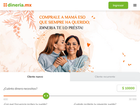 'dineria.mx' screenshot