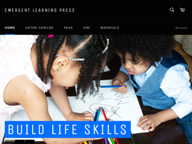 Emergent Learning Press homepage screenshot