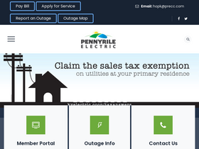 'precc.com' screenshot