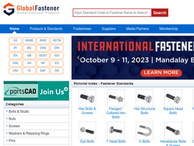 'globalfastener.com' screenshot