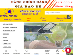 'vienthonghoangthach.com' screenshot