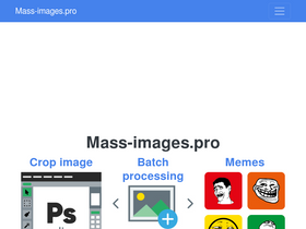 'mass-images.pro' screenshot