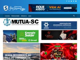 'saojoaquimonline.com.br' screenshot