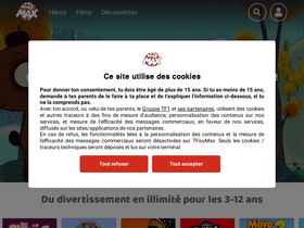 'tfoumax.fr' screenshot