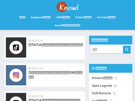 'knowl.jp' screenshot
