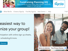 'signup.com' screenshot