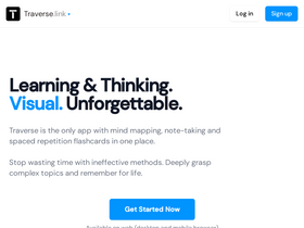 'traverse.link' screenshot