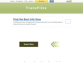 'transfiles.ru' screenshot