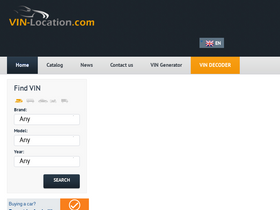 'vin-location.com' screenshot