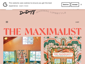 danidazey.com homepage screenshot