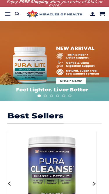 miraclesofhealth.com