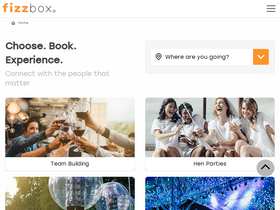 'fizzbox.com' screenshot
