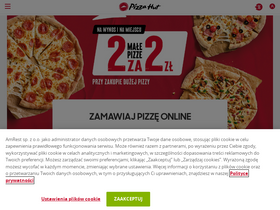 'pizzahut.pl' screenshot