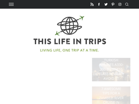 'thislifeintrips.com' screenshot